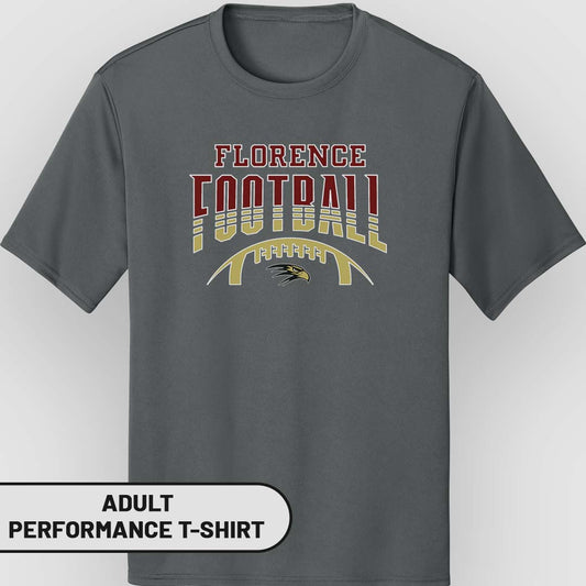 Adult Performance T-Shirt Florence Football Two-Tone | FCS-006