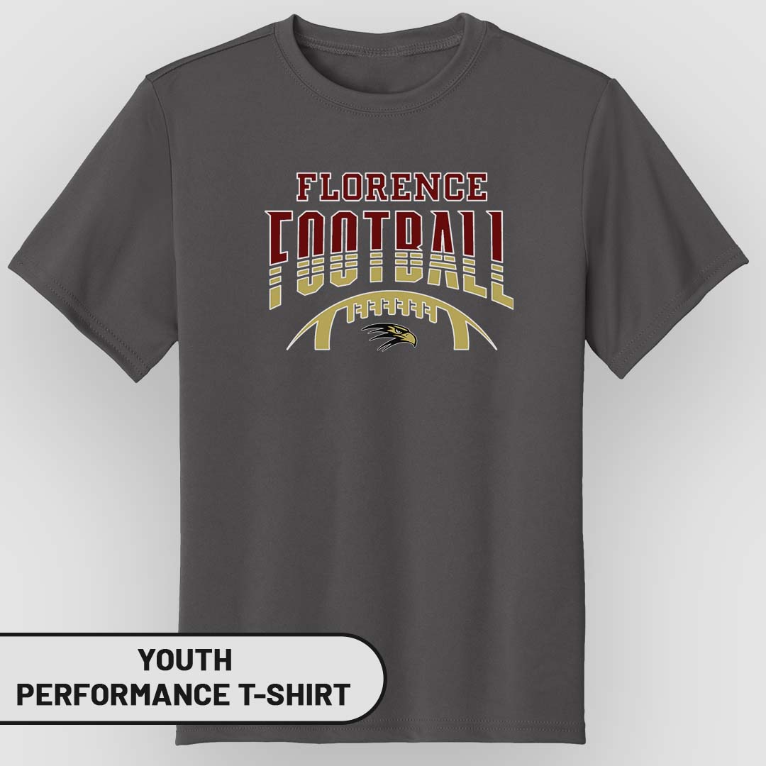 Youth Performance T-Shirt Florence Football Two-Tone | FCS-006