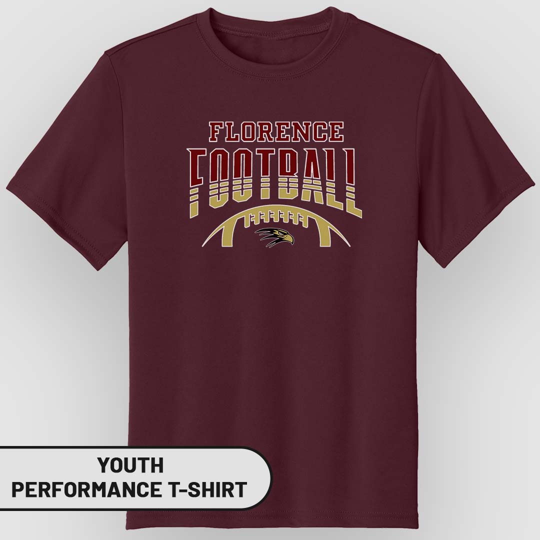 Youth Performance T-Shirt Florence Football Two-Tone | FCS-006