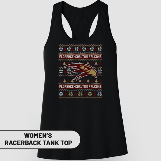 Florence-Carlton Falcons Women's Racerback Tank Top