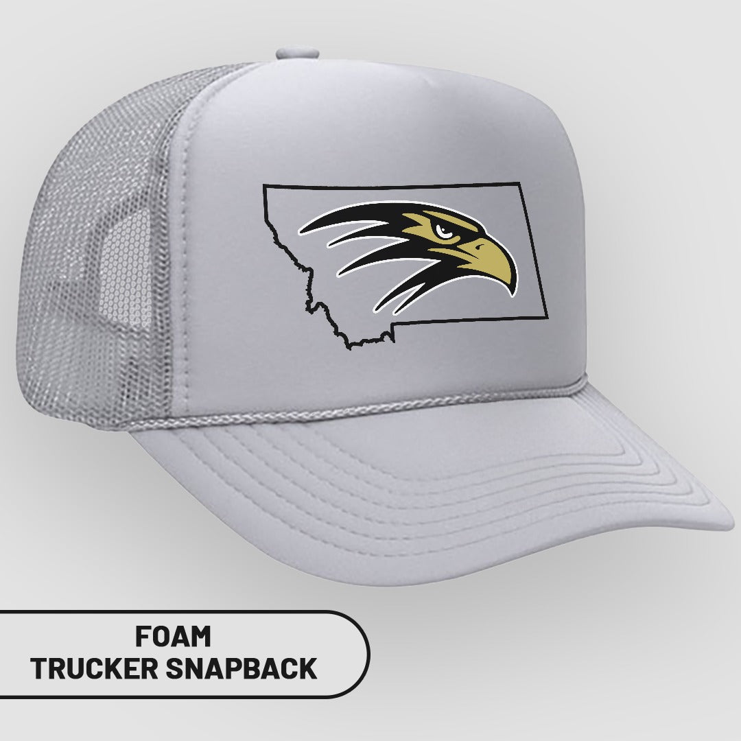 Stylish Foam Trucker Snapback Hat with Unique Design