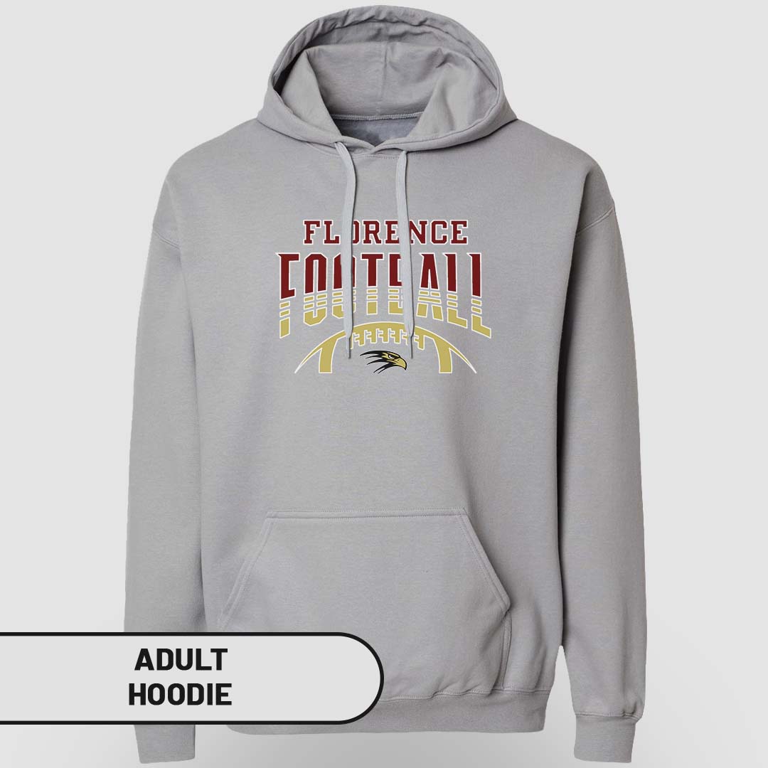 Adult Hoodie Florence Football Two-Tone | FCS-006