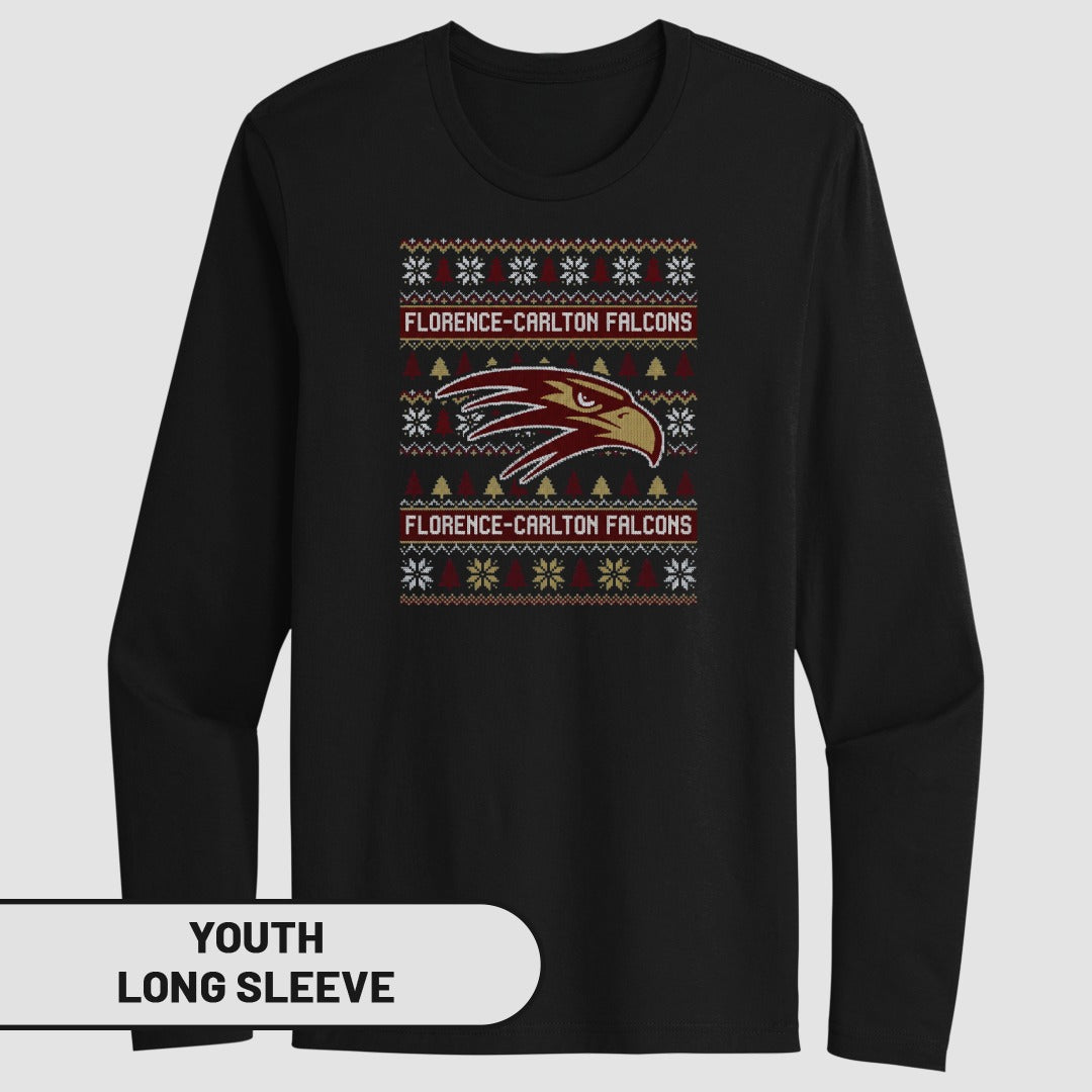 Florence-Carlton Falcons Youth Long Sleeve