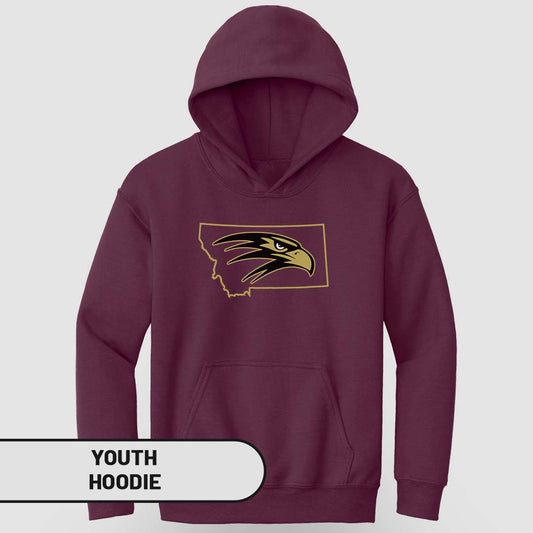Youth Hoodie Golden MT Falcon | FCS-004G