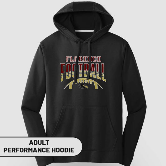 Adult Performance Hoodie Florence Football Two-Tone | FCS-006