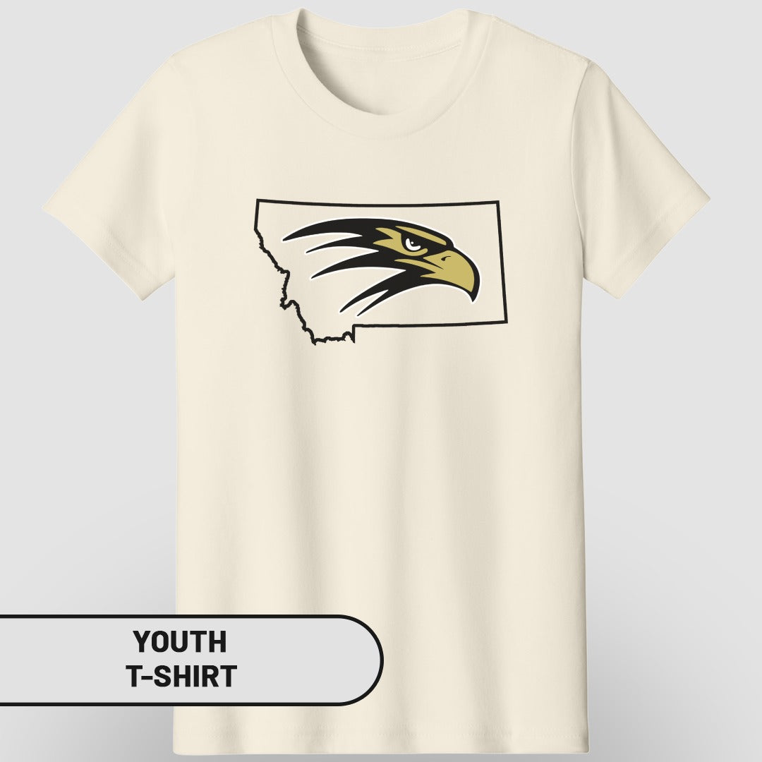 Kids' T-Shirt with Eagle Graphic on Youth T-shirt