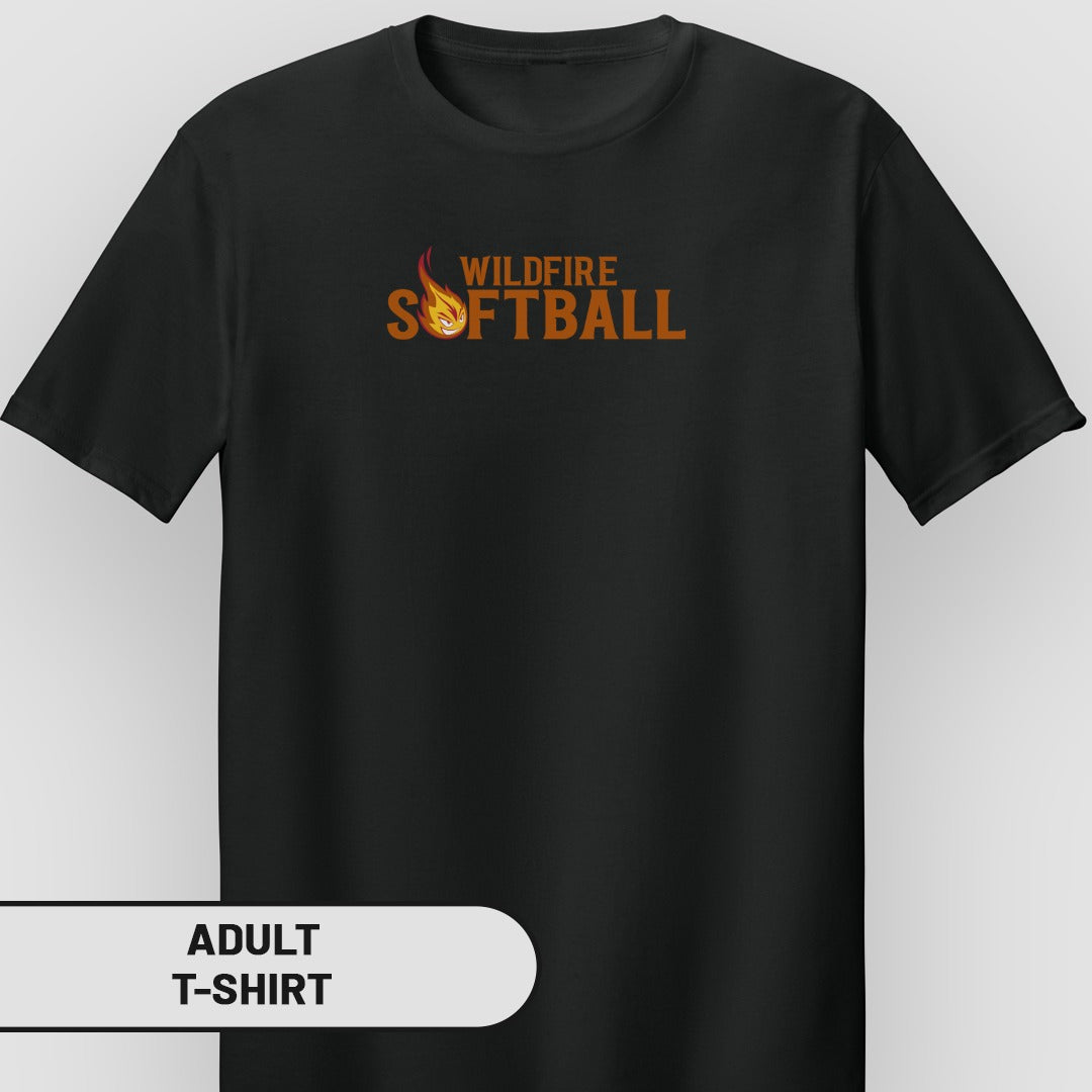 Wildfire Softball Graphic Adult T-Shirt