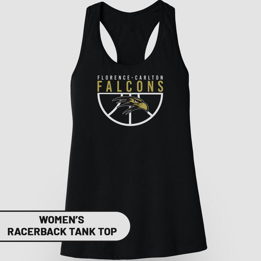 Florence Carlton Falcons Women's Racerback Tank Top