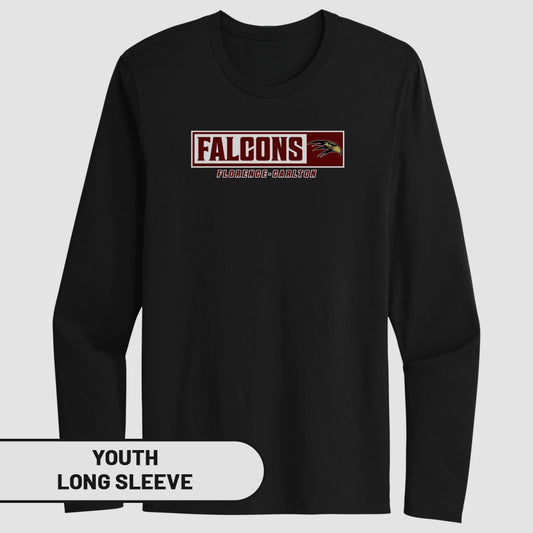 Falcons Florence-Carlton Youth Long Sleeve Shirt