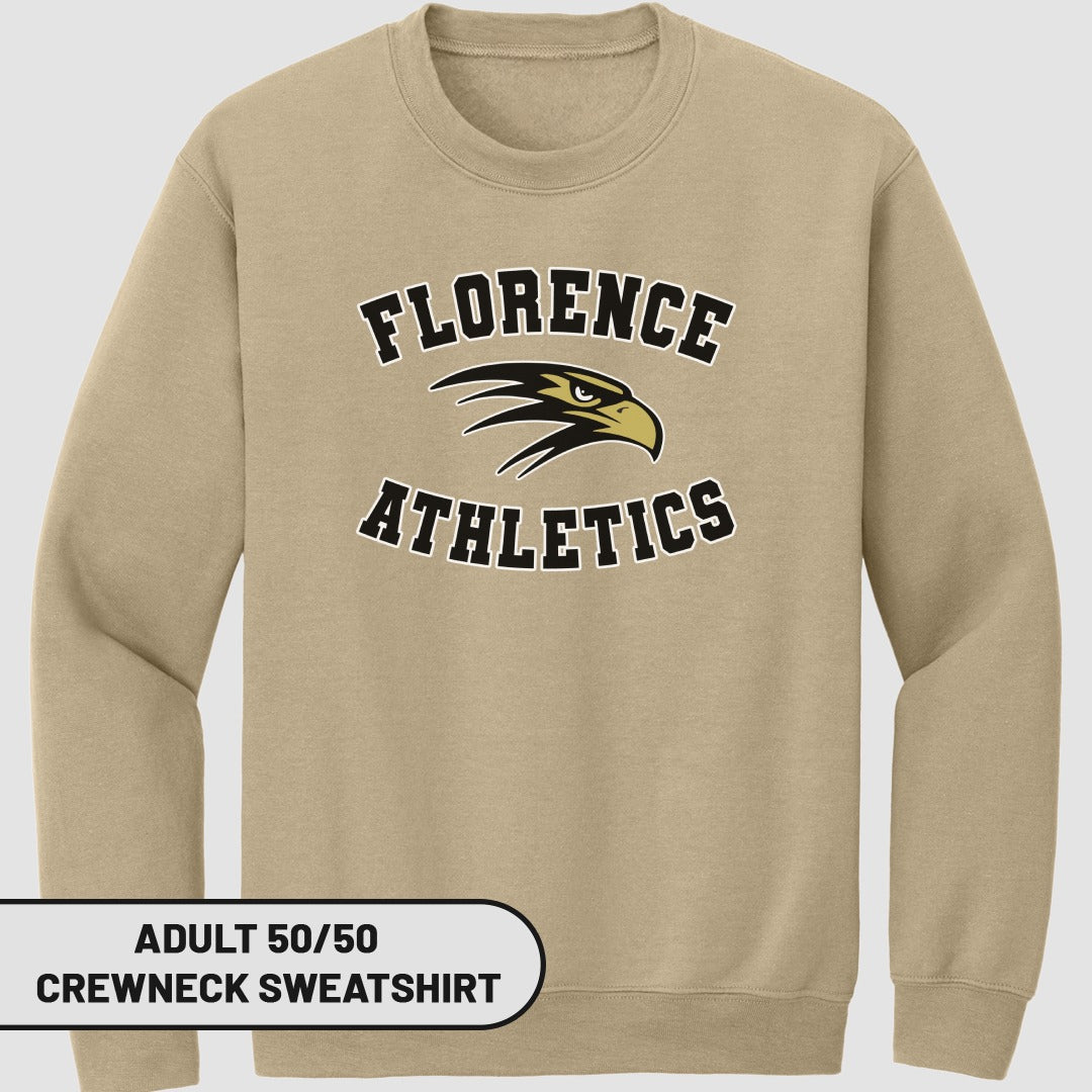 Florence Athletics Crewneck Sweatshirt for Adults