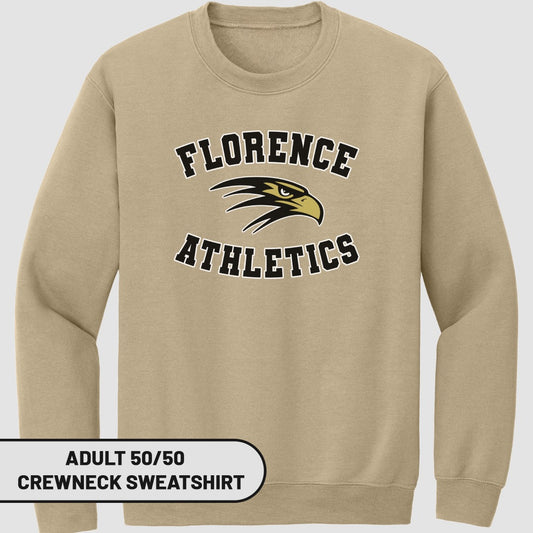 Florence Athletics Crewneck Sweatshirt for Adults