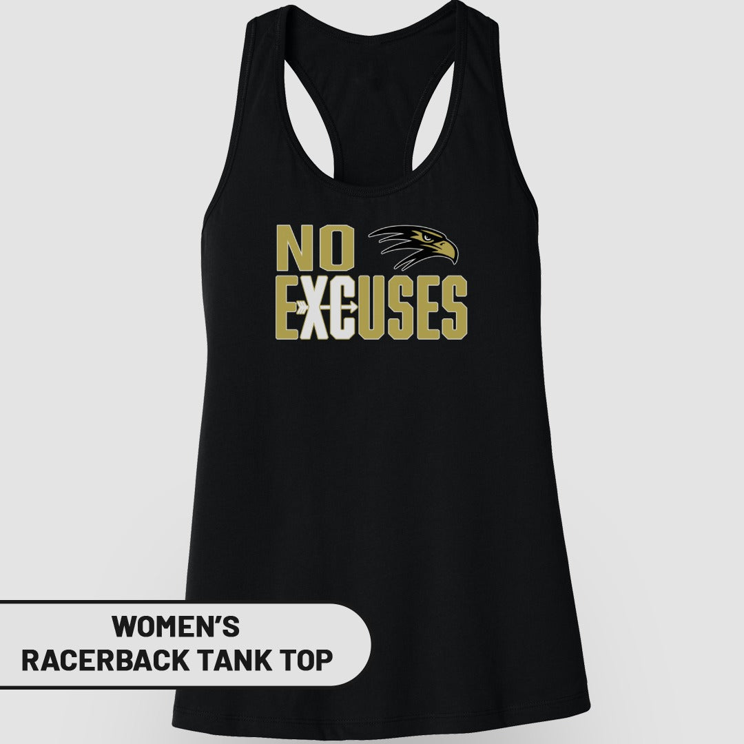 No Excuses Women's Racerback Tank Top