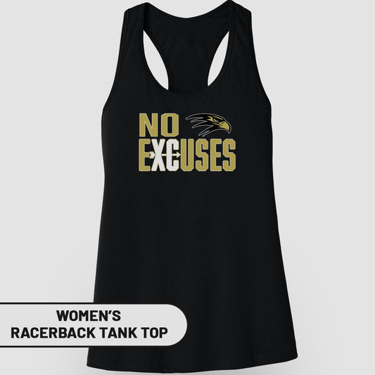 No Excuses Women's Racerback Tank Top