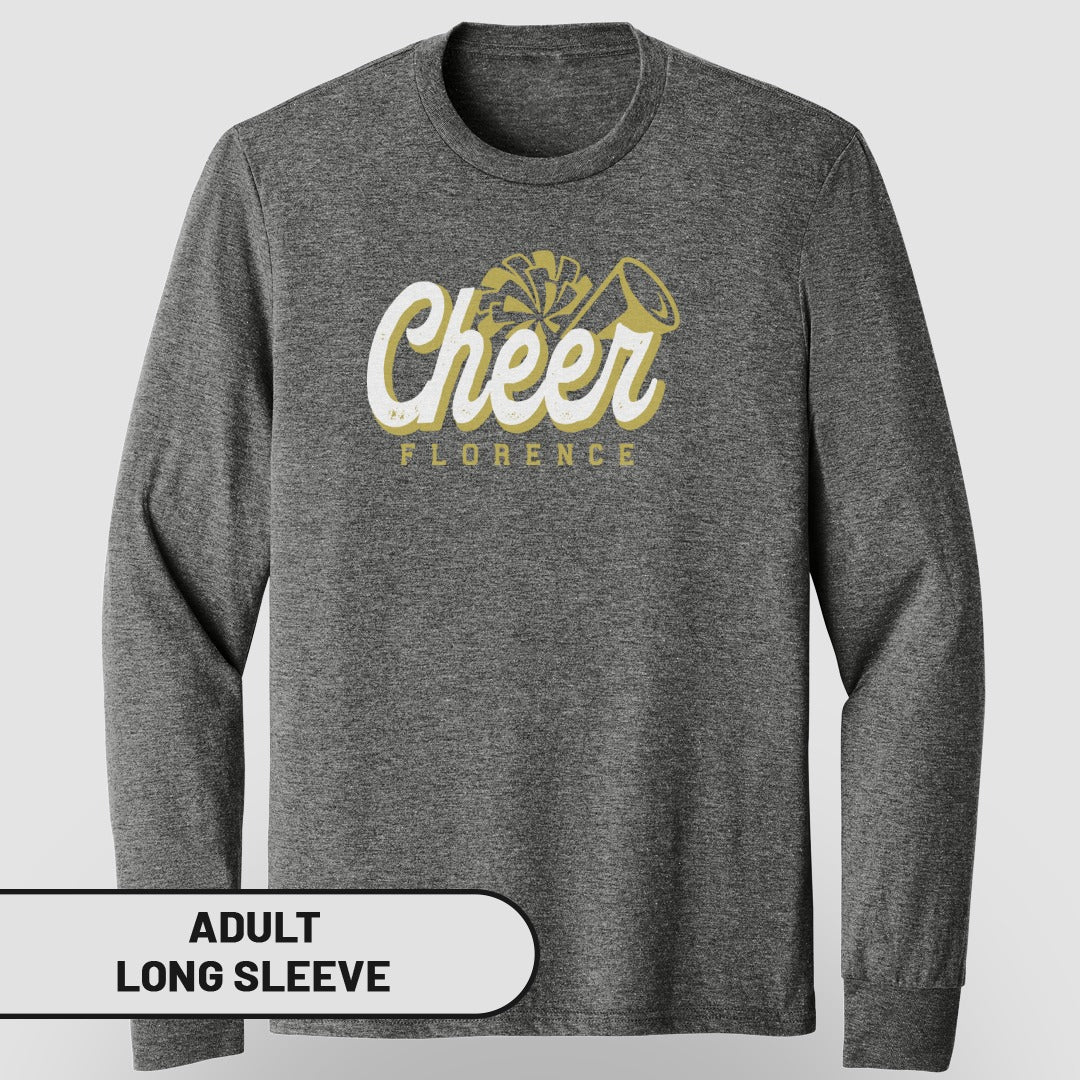 Cheer Florence Graphic Adult Long Sleeve top