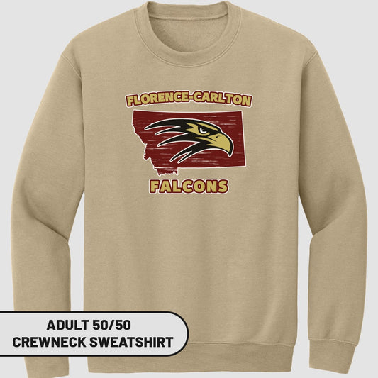 Florence-Carlton Falcons Crewneck Sweatshirt