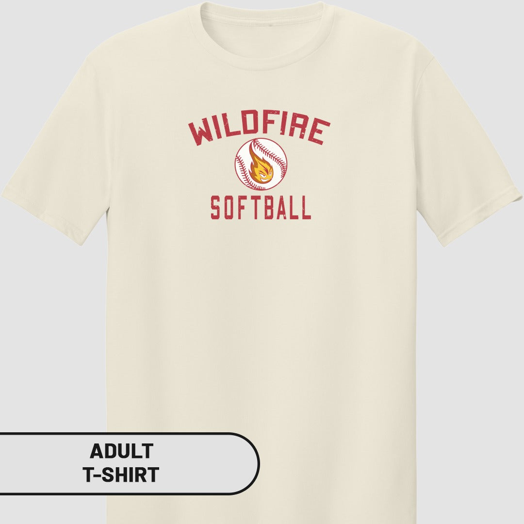 Wildfire Softball Adult T-Shirt