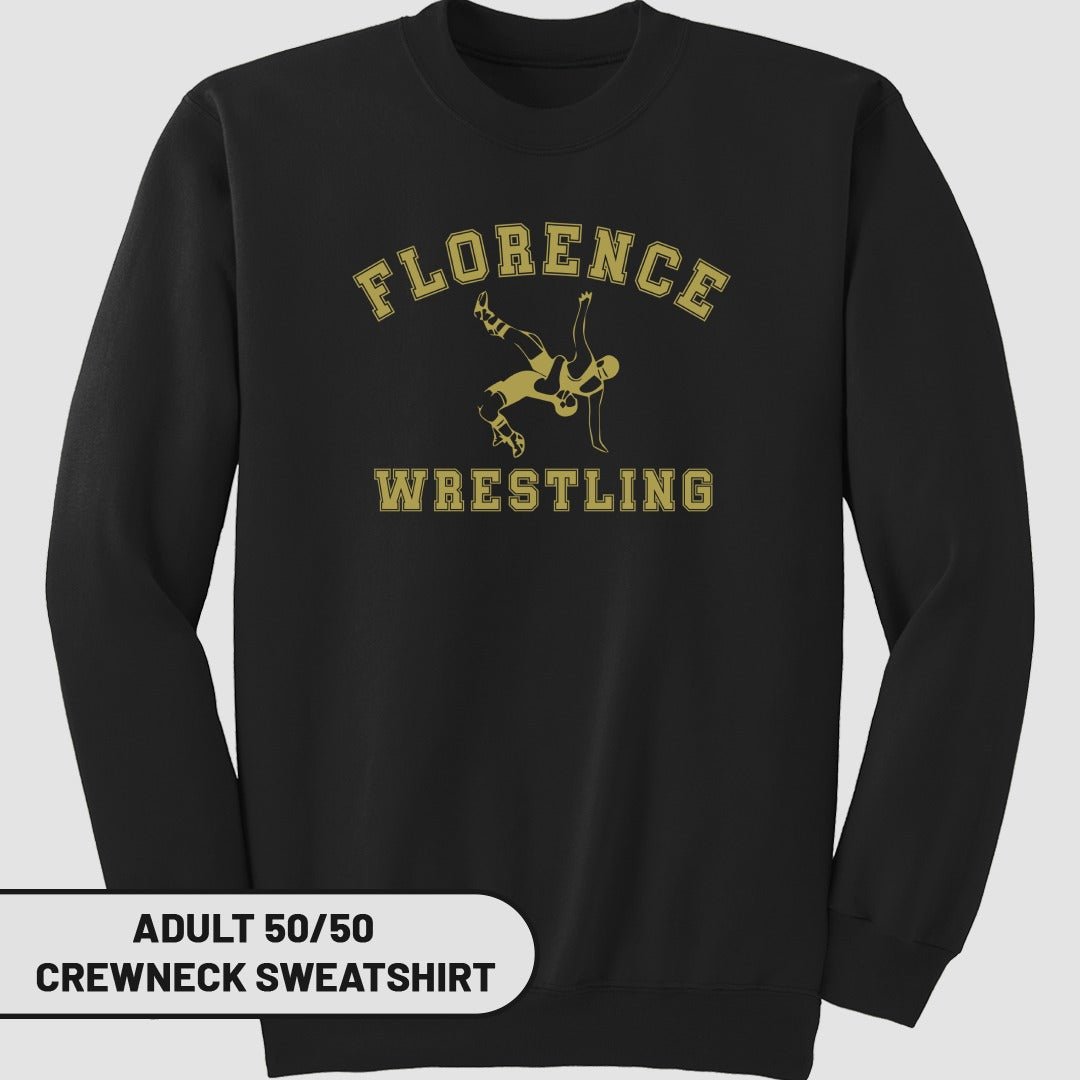Florence Wrestling Crewneck Sweatshirt