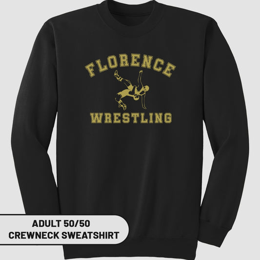 Florence Wrestling Crewneck Sweatshirt
