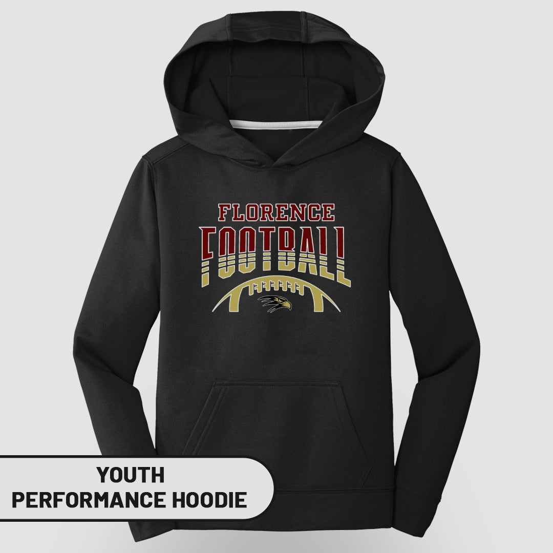 Florence Football Youth Performance Hoodie
