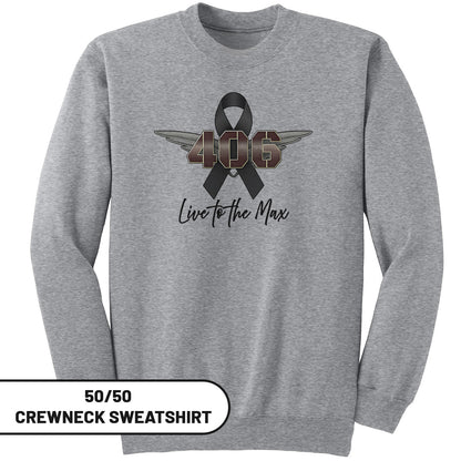 Crewneck 50/50 Sweatshirt - Adult, Youth | MAX-005