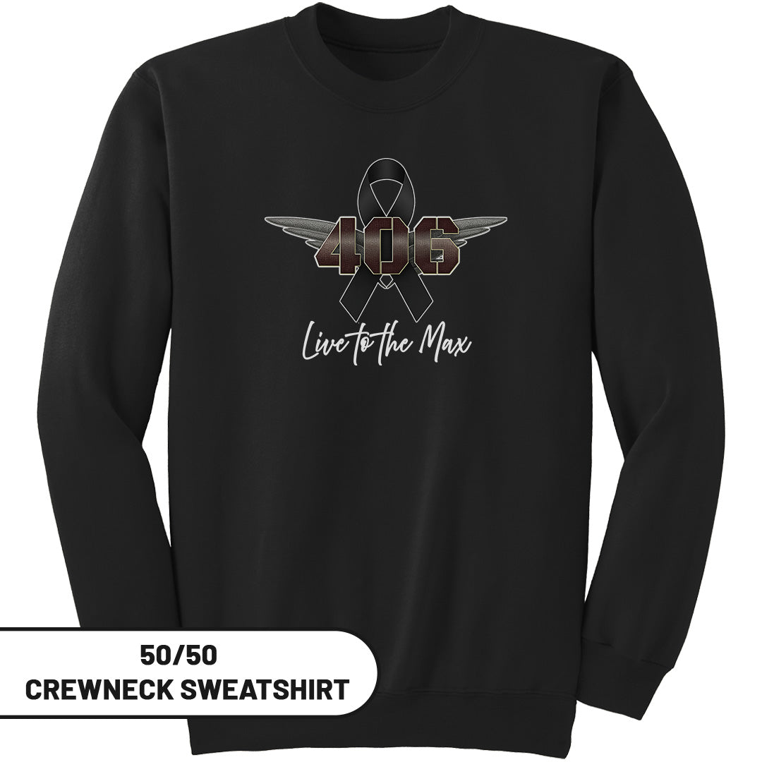 Crewneck 50/50 Sweatshirt - Adult, Youth | MAX-005