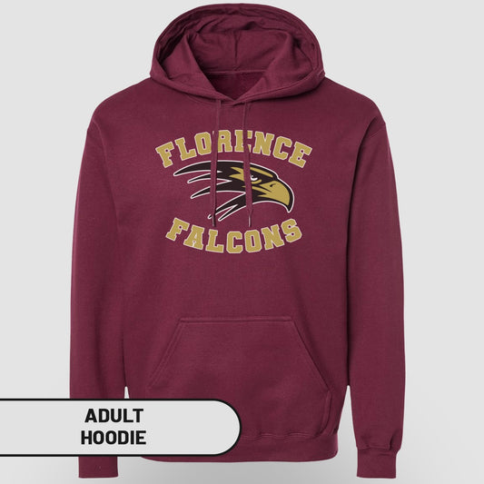 Florence Falcons Adult Hoodie