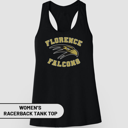 Florence Falcons Women's Racerback Tank Top