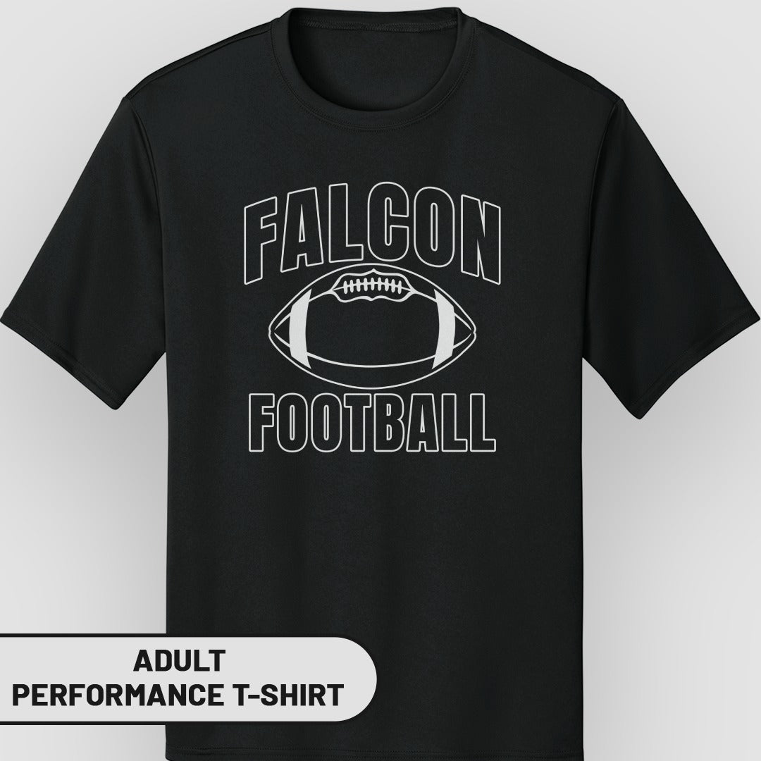 Falcon Football Adult Performance T-Shirt