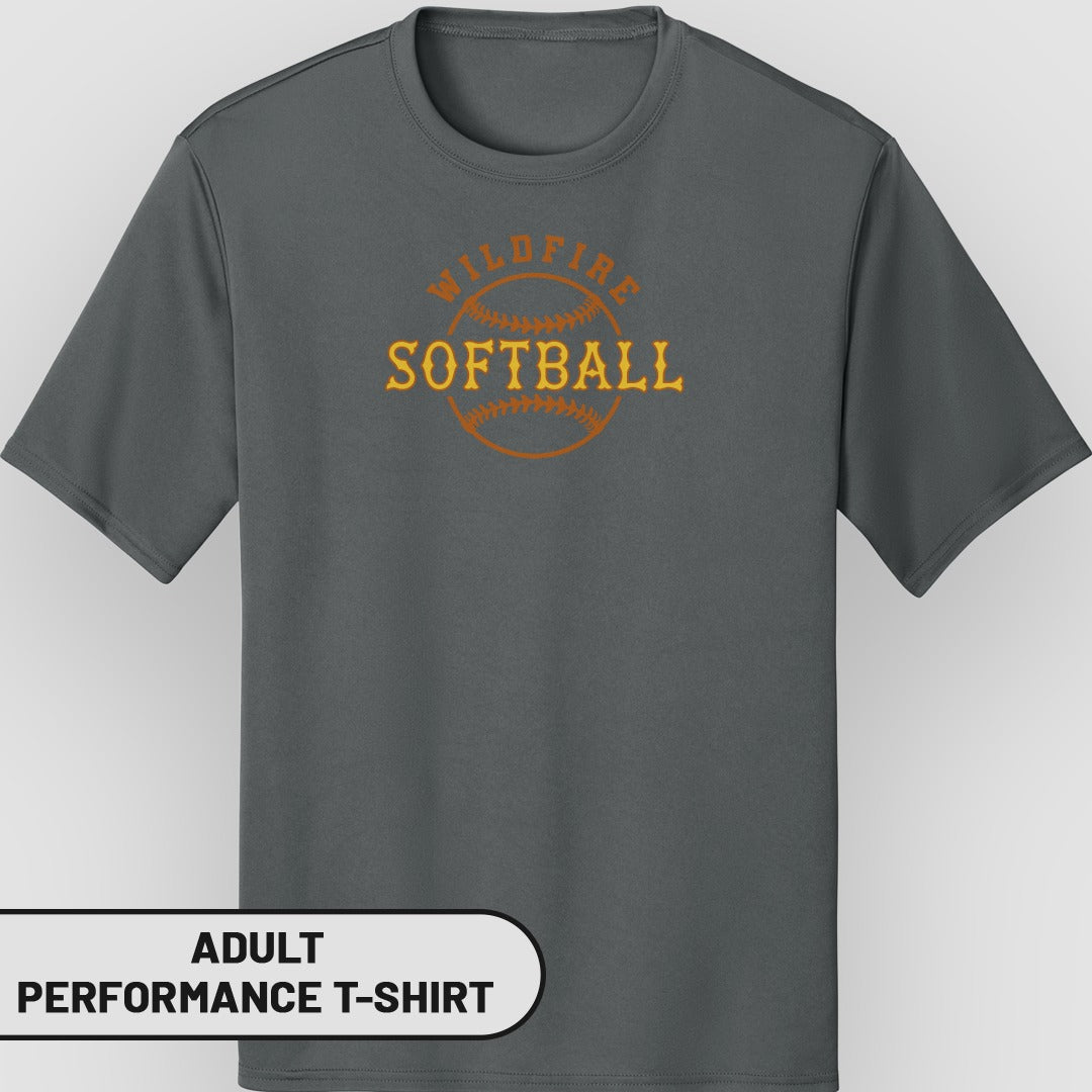 Wildfire Softball Adult Performance T-shirt