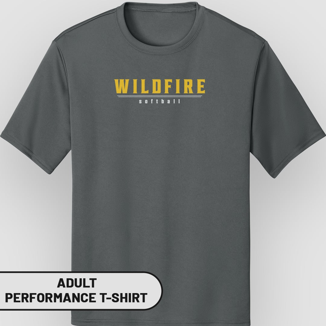 Wildfire Softball Adult Performance T-Shirt
