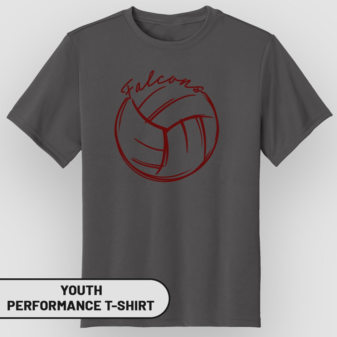 Falcons Youth Performance T-Shirt