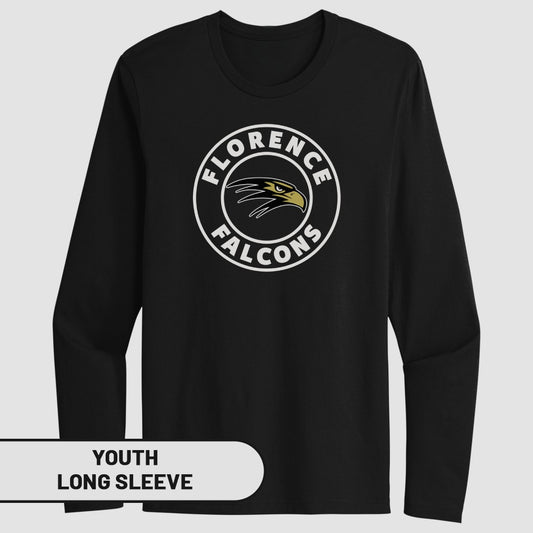 Florence Falcons Youth Long Sleeve Shirt