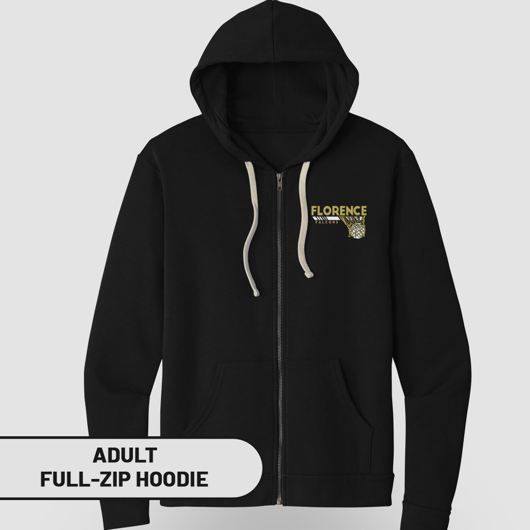 Florence Falcons Adult Full-Zip Hoodie Product