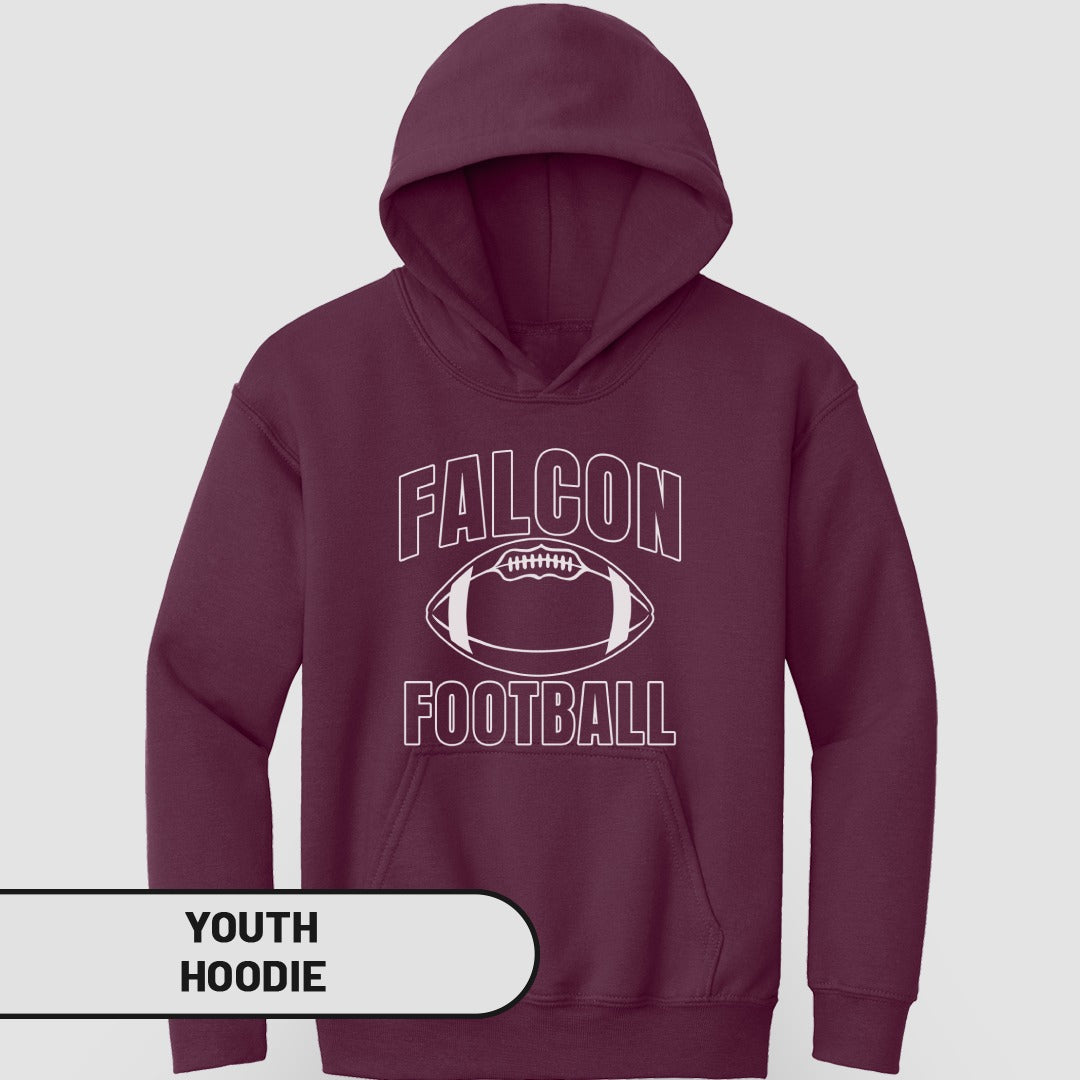 Falcon Football Youth Hoodie