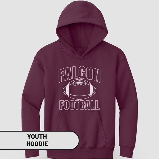 Falcon Football Youth Hoodie