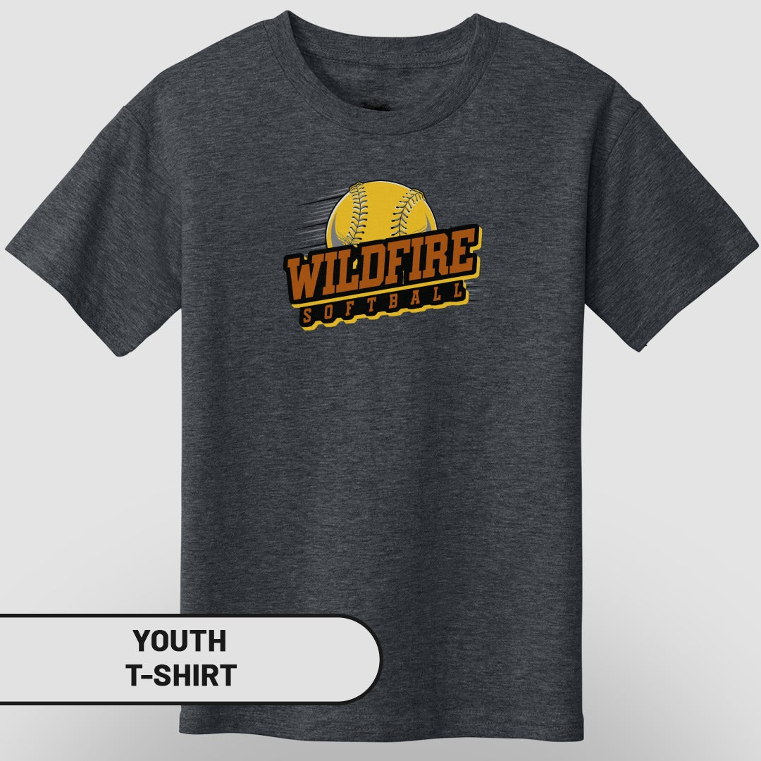 Wildfire Softball Graphic Youth T-Shirt Apparel