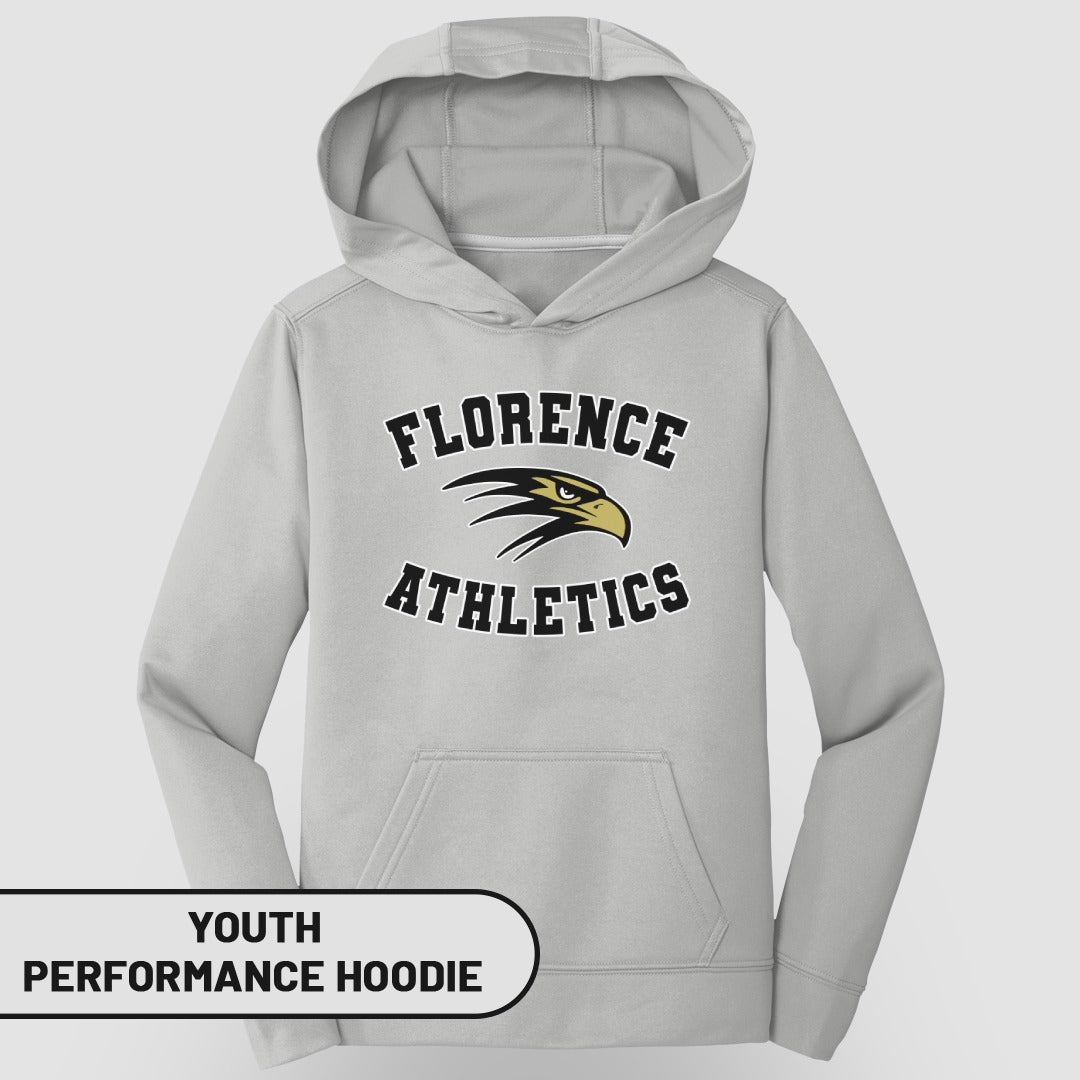 Florence Athletics Youth Performance Hoodie Product