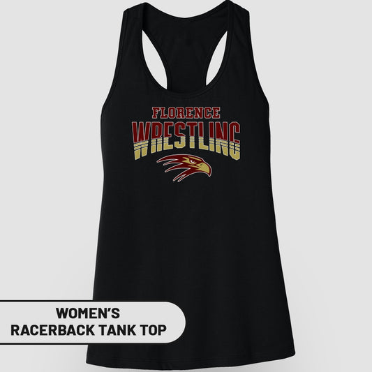 Florence Wrestling Women's Racerback Tank Top