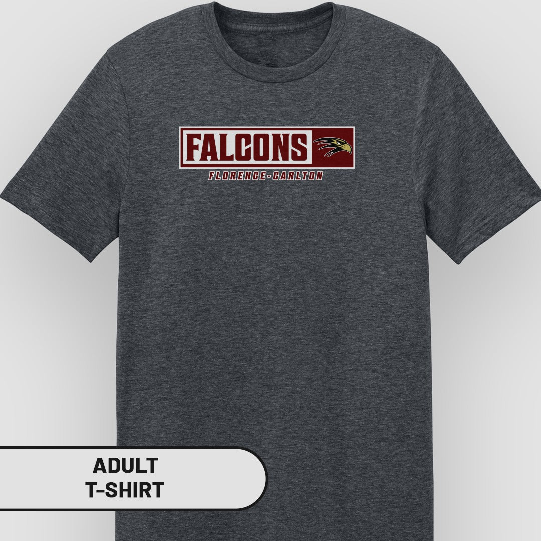 Falcons Florence Carlton Adult T-Shirt Product