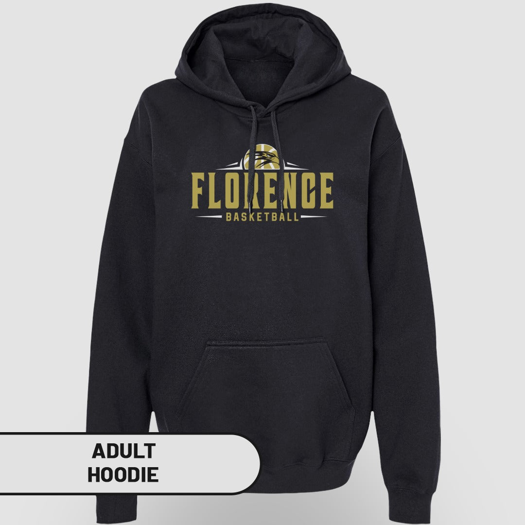 Florence Basketball Adult Hoodie