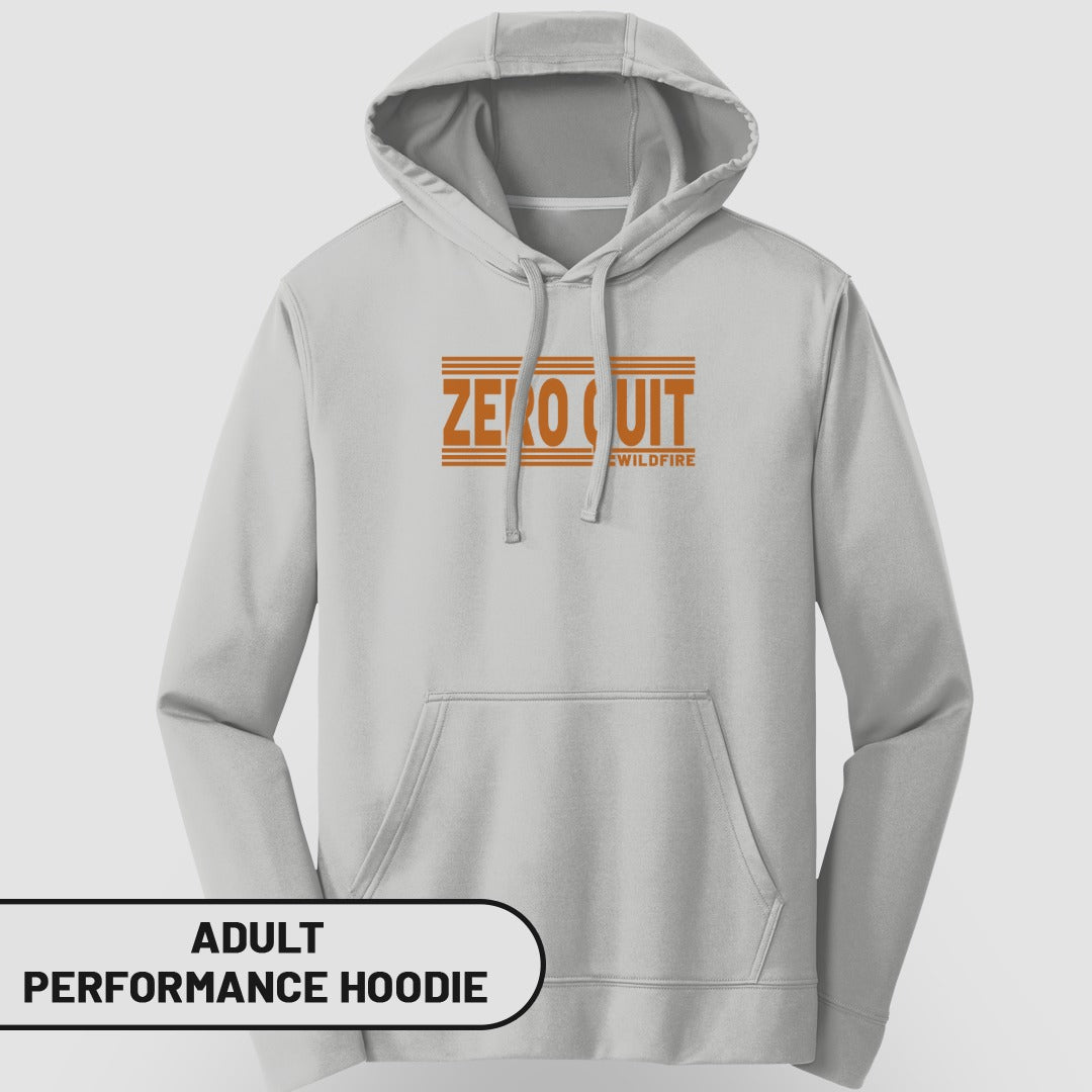 ZERO OUT WILDFIRE Adult Performance Hoodie
