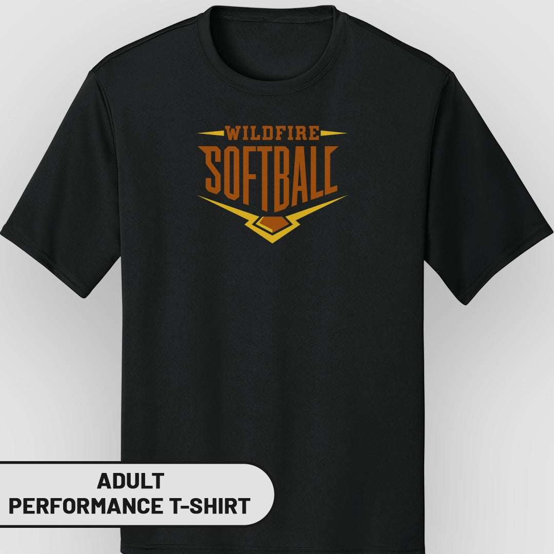 Wildfire Softball Adult Performance T-Shirt