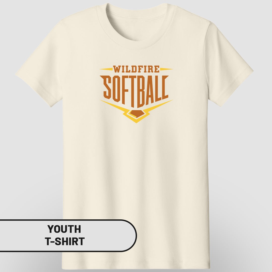 Wildfire Softball Youth T-Shirt Athletic Apparel