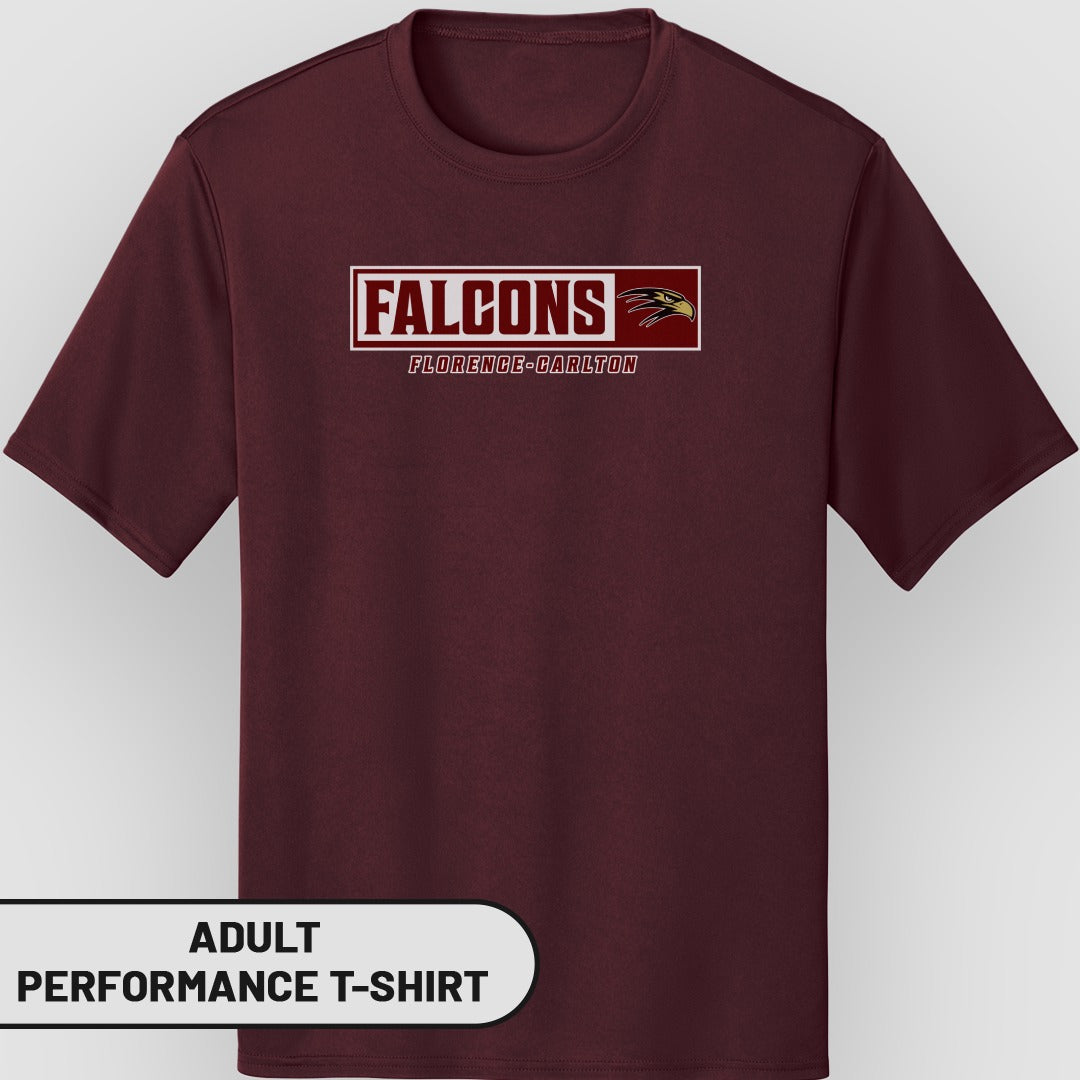 Falcons Florencn-Carlston Adult Performance T-Shirt