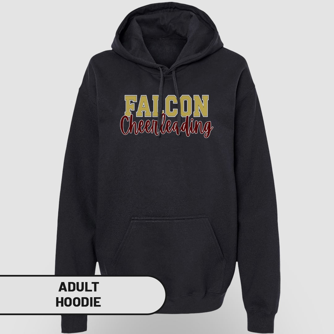 Falcon Cheerleading Adult Hoodie