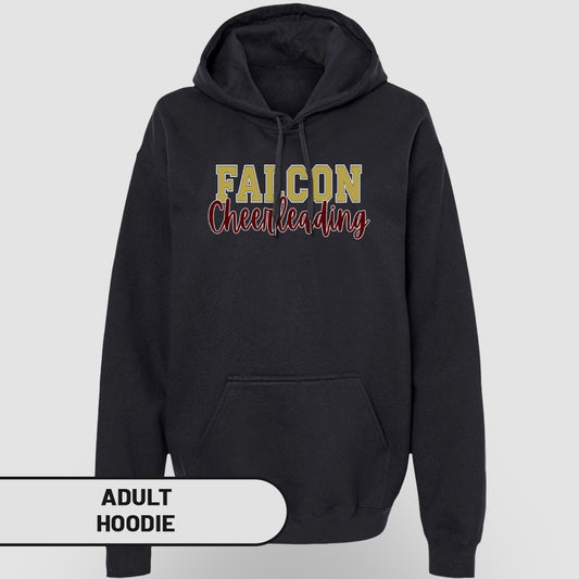 Falcon Cheerleading Adult Hoodie