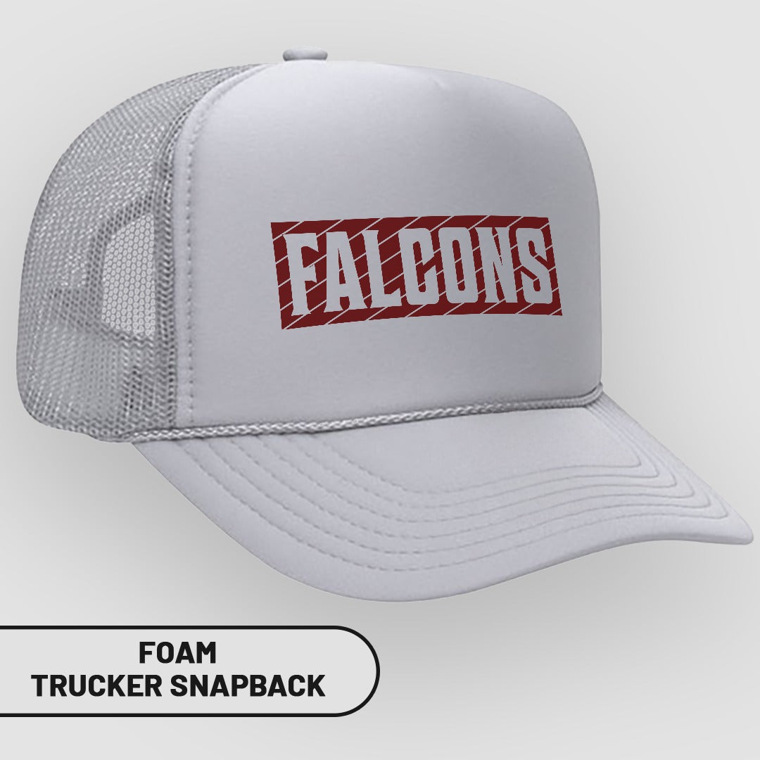Falcons Foam Trucker Snapback