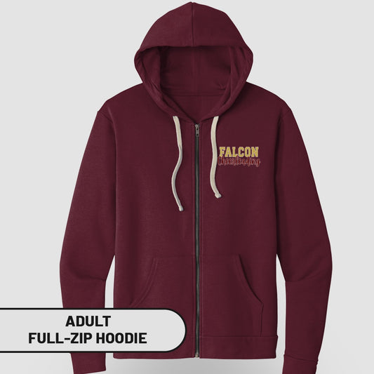Falcon Cheerleading Adult Full-Zip Hoodie Product