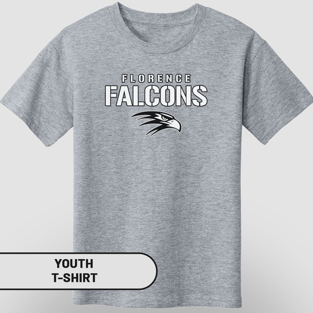 Florence Falcons Youth T-Shirt for Sale