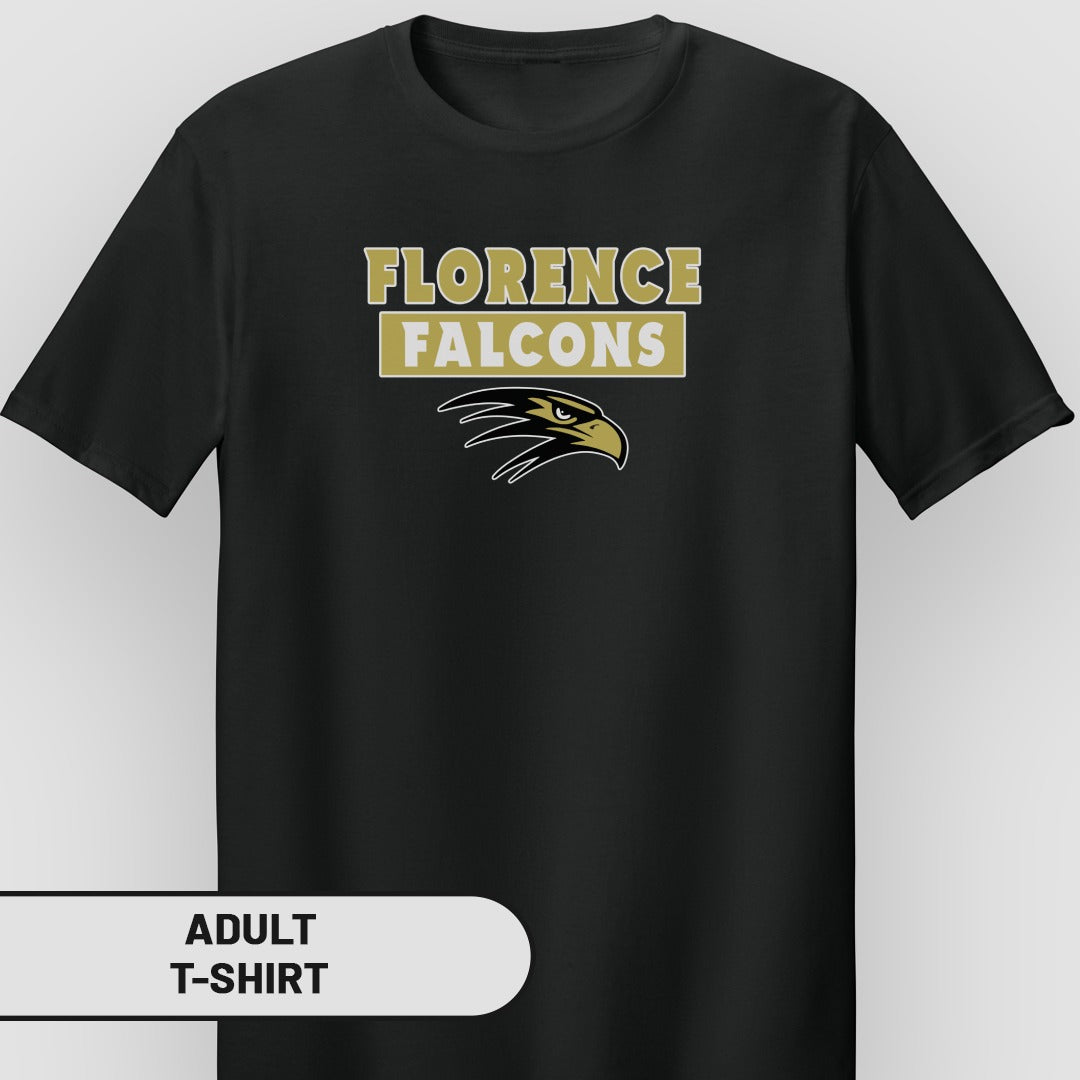 Florence Falcons Adult T-Shirt